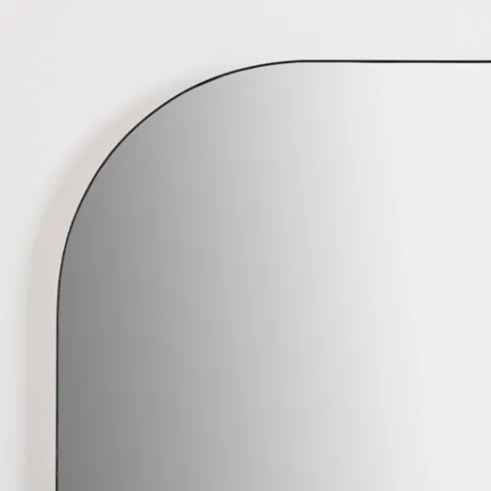 Kirkland's Home Black Frame Linear Arch Wall Mirror- Framed Mirrors