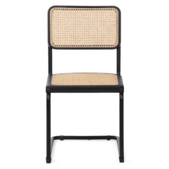 Kirkland's Home Black Framed Woven Cane Dining Chairs, Set Of 2- Dining Chairs