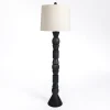 Kirkland's Home Black Geometric Floor Lamp- Floor Lamps