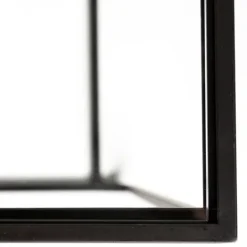 Kirkland's Home Black Geometric Nesting Accent Tables, Set Of 2- Accent & End Tables