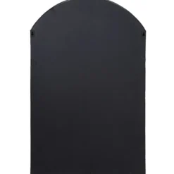 Kirkland's Home Black Iron Arched Windowpane Mirror- Decorative Mirrors