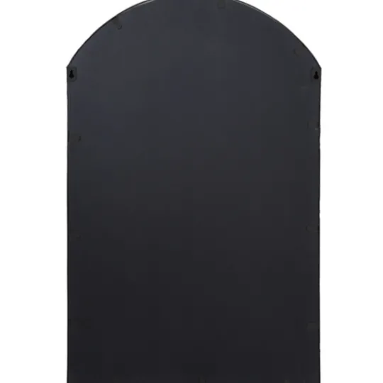 Kirkland's Home Black Iron Arched Windowpane Mirror- Decorative Mirrors