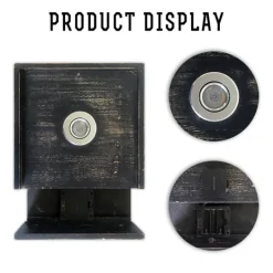 Kirkland's Home Black Led Floating Shelf With Remote, 10 In.- Shelves