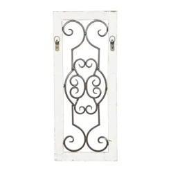 Kirkland's Home Black Metal Farmhouse Scroll Wall Plaque- Wall Plaques