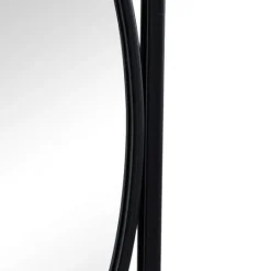 Kirkland's Home Black Metal Geometric Wall Mirrors, Set Of 3- Decorative Mirrors