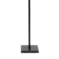 Kirkland's Home Black Metal Oval Gold Center Floor Lamp- Floor Lamps