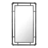 Kirkland's Home Black Metal Pipe Connected Mirror- Decorative Mirrors