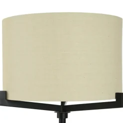 Kirkland's Home Black Metal Tri-Arm Floor Lamp- Floor Lamps
