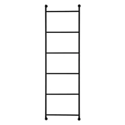 Kirkland's Home Black Metal Wall Ladder- Wall Storage