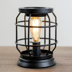 Kirkland's Home Black Metal Wax Warmer- Home Fragrance