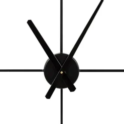 Kirkland's Home Black Metal Willet Wall Clock- Clocks