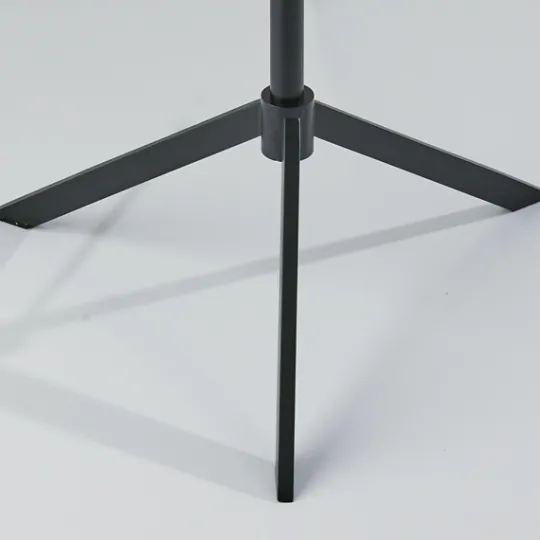 Kirkland's Home Black Modern Tripod Metal Floor Lamp- Floor Lamps