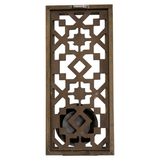 Kirkland's Home Black Ornate Laser Cut Sconces, Set Of 2- Sconces