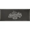 Kirkland's Home Black Retro Wash And Fold Floor Mat, 24X60- Kitchen & Floor Mats