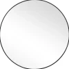 Kirkland's Home Black Round Simple Frame Large Wall Mirror- Framed Mirrors