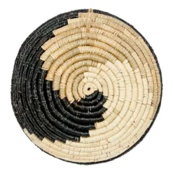 Kirkland's Home Black Seagrass Swirl 3-Pc. Wall Plaque Set- Wall Plaques