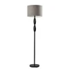 Kirkland's Home Black Slim Hourglass Floor Lamp- Floor Lamps