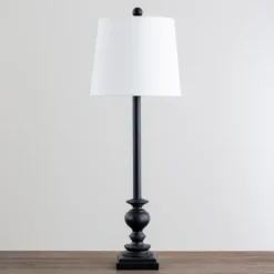 Kirkland's Home Black Strickland Buffet Lamp- Buffet Lamps