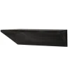 Kirkland's Home Black Wedge Wood Small Floating Shelf- Shelves