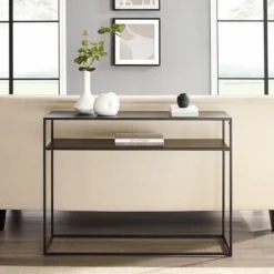 Kirkland's Home Blake Simple Metal Console Table- Entryway Furniture