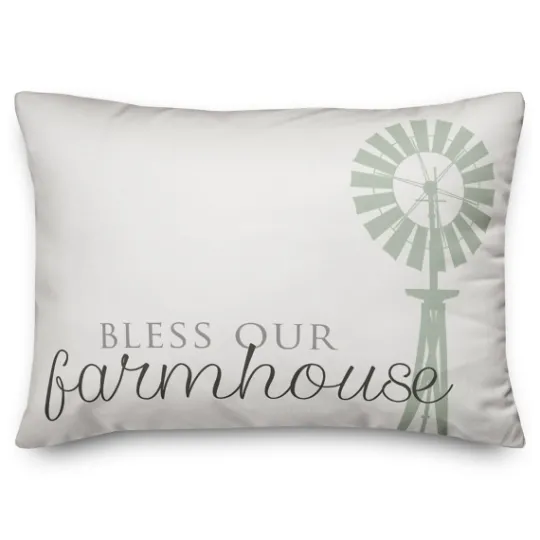 Kirkland's Home Bless Our Farmhouse Pillow- Pillows