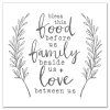 Kirkland's Home Bless This Food White And Gray Canvas Art Print- Wall Quotes & Signs