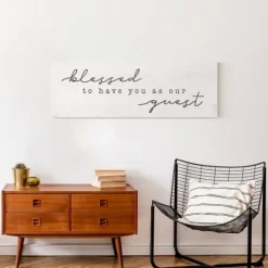 Kirkland's Home Blessed To Have You Canvas Wall Plaque- Wall Quotes & Signs
