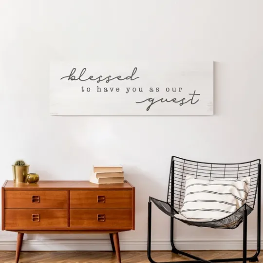 Kirkland's Home Blessed To Have You Canvas Wall Plaque- Wall Quotes & Signs