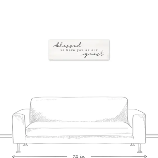 Kirkland's Home Blessed To Have You Canvas Wall Plaque- Wall Quotes & Signs