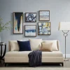 Kirkland's Home Bliss Multi-Sized Canvas Art Prints, Set Of 5- Framed Art