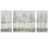 Kirkland's Home Blue And Gold Trees Canvas Art Prints, Set Of 3- Canvas Art