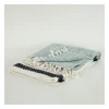 Kirkland's Home Blue And Ivory Colorblock Throw- Blankets & Throws