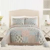 Kirkland's Home Blue And Rose Patchwork Full/Queen 3-Pc. Quilt Set- Quilts