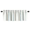 Kirkland's Home Blue And White Farmhouse Stripe Valance- Curtains & Drapes