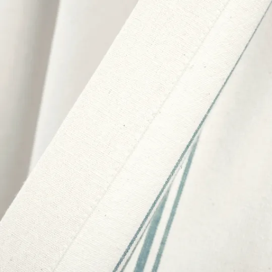 Kirkland's Home Blue And White Farmhouse Stripe Valance- Curtains & Drapes