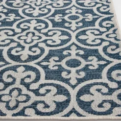 Kirkland's Home Blue Auckland Tile Outdoor Area Rug, 7X9- Outdoor Rugs