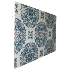 Kirkland's Home Blue Azulejo Wood Wall Plaque- Wall Plaques
