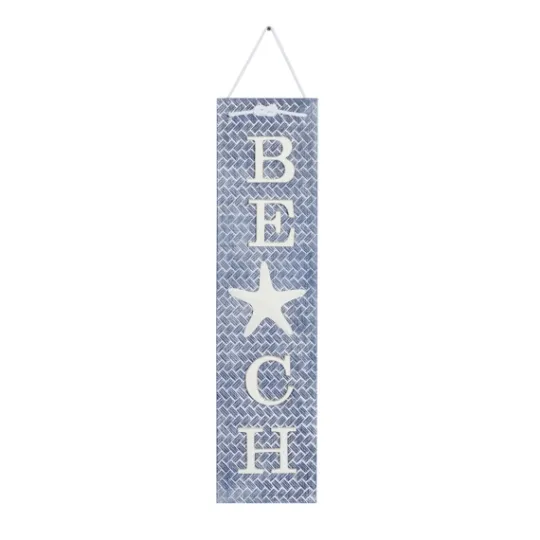 Kirkland's Home Blue Beach Starfish Wall Sign- Wall Quotes & Signs