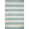 Kirkland's Home Blue Cabana Stripe Indoor/Outdoor Area Rug, 7X9- Outdoor Rugs