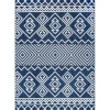 Kirkland's Home Blue Cassie Global Outdoor Area Rug, 5X8- Outdoor Rugs