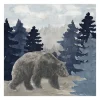 Kirkland's Home Blue Cliff Mountains Bear I Canvas Art Print- Canvas Art