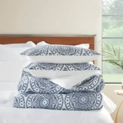 Kirkland's Home Blue Cloud Floral King 3-Pc. Comforter Set- Comforters
