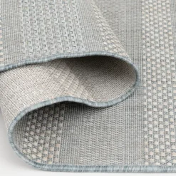 Kirkland's Home Blue Elletta Indoor/Outdoor Area Rug, 2X7- Outdoor Rugs