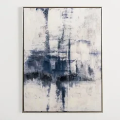Kirkland's Home Blue Era Abstract I Framed Canvas Art Print- Canvas Art