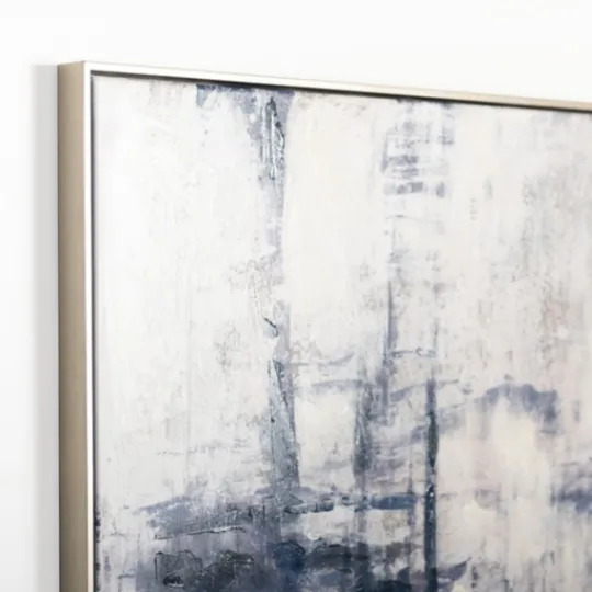Kirkland's Home Blue Era Abstract I Framed Canvas Art Print- Canvas Art