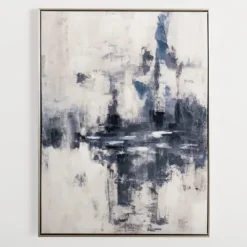 Kirkland's Home Blue Era Abstract Ii Framed Canvas Art Print- Canvas Art