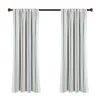 Kirkland's Home Blue Farmhouse Stripe Curtain Panels, Set Of 2- Curtains & Drapes