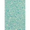 Kirkland's Home Blue Floral Burst Outdoor Area Rug, 6X9- Outdoor Rugs