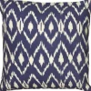 Kirkland's Home Blue Fractured Ikat Pillow- Pillows