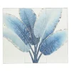 Kirkland's Home Blue Leaves Coastal Metal Art Print- Framed Art
